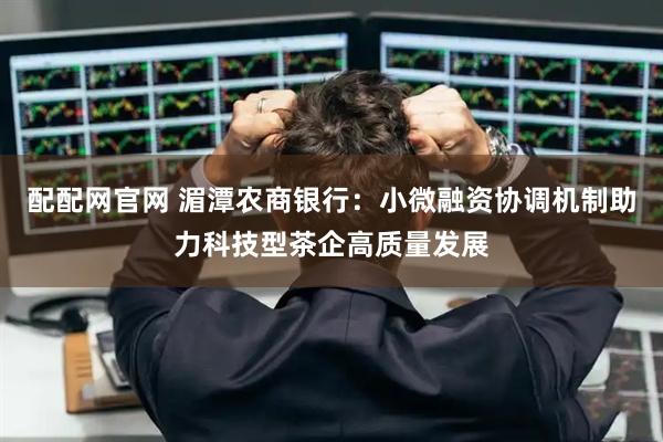 配配网官网 湄潭农商银行：小微融资协调机制助力科技型茶企高质量发展